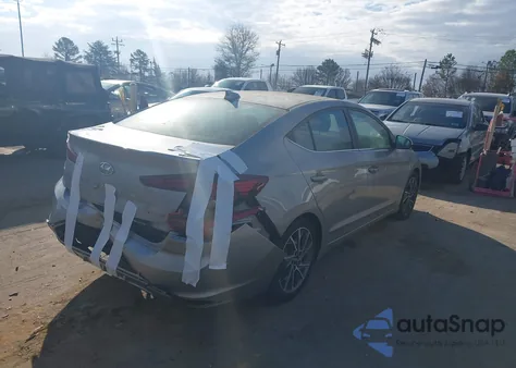 2020 Hyundai Elantra Limited z USA, uszkodzony, nr VIN 5NPD84LF8LH568747